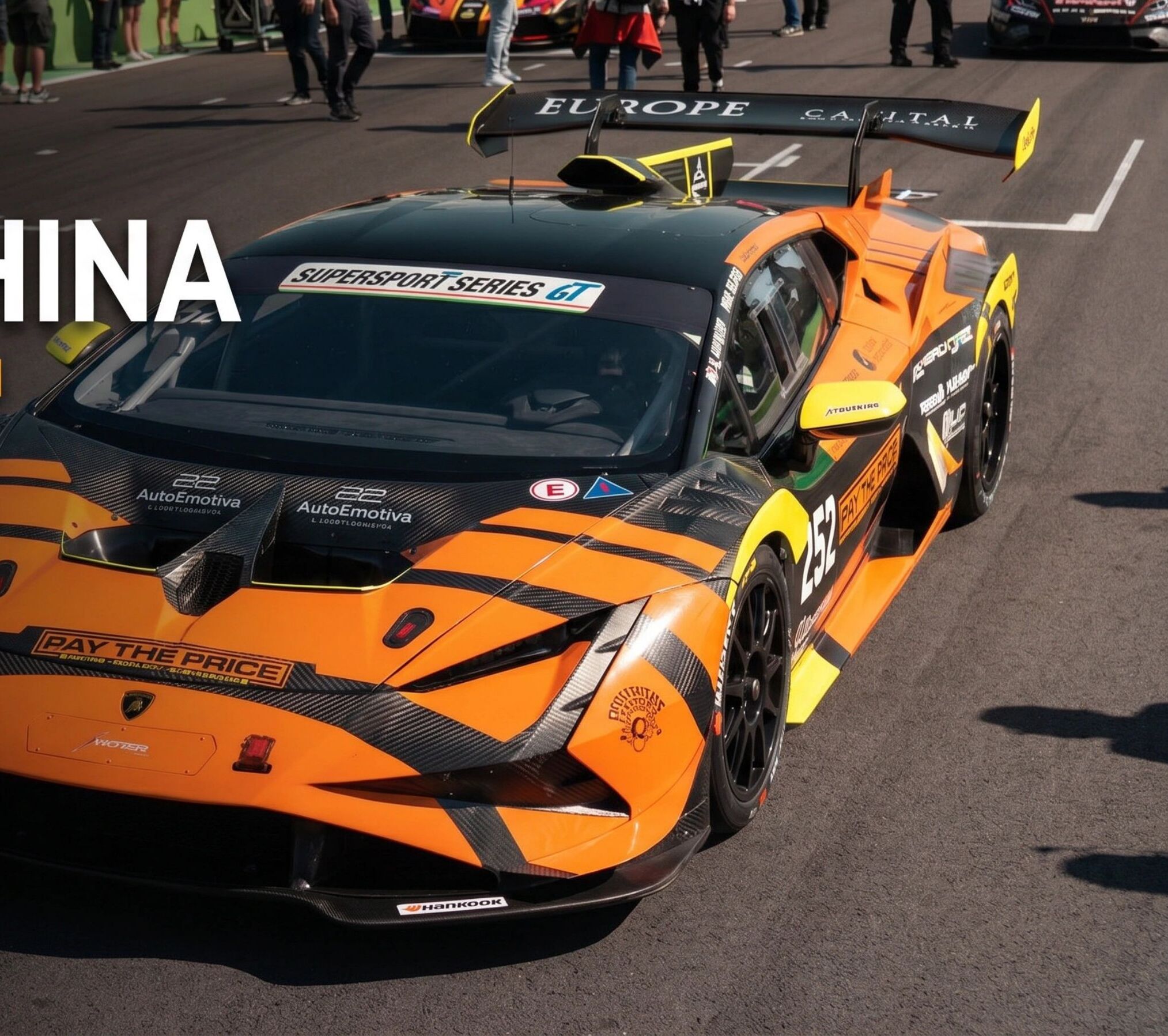 Lamborghini Huracán Super Trofeo EVO2 in pista a Misano
