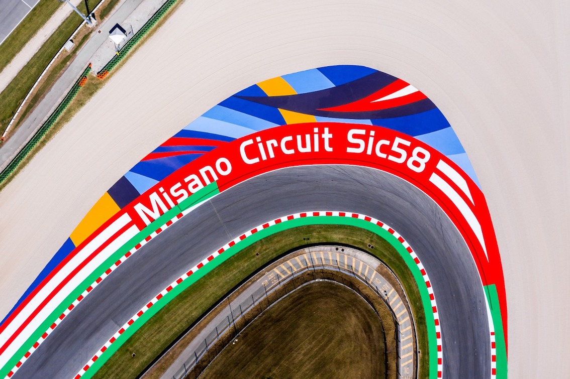 Layout Misano World Circuit